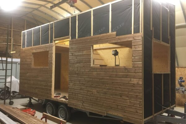 tiny house construction fabrication