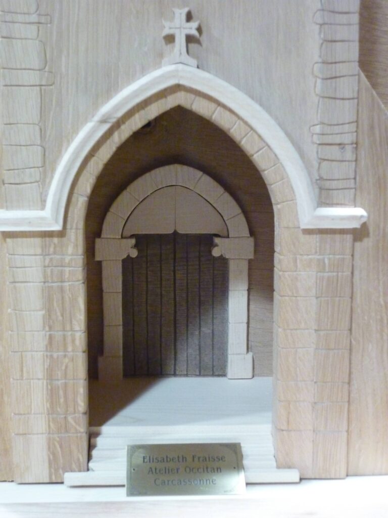 maquette église villebasy toques et clochers